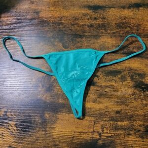Frederick’s of Hollywood Green Extreme G-String Thong Size 1X NWT